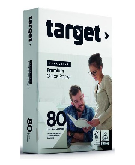 Popierius TARGET EXECUTIVE, 80 g/m2, A4, 500 lapų