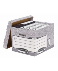 Archyvinė dėžė FELLOWES, 260x100x315 mm, pilkai balta