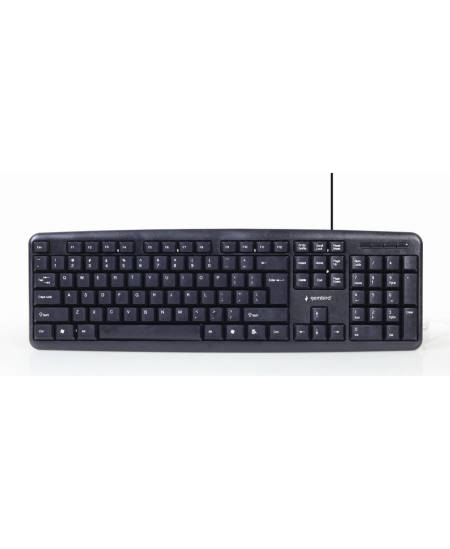Gembird 4-in-1 Multimedia office set KBS-UO4-01 Wired, Mouse included, US Layout, Black