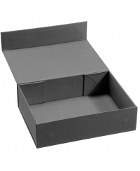 Greito surinkimo dovanų dėžutė, magnetinė, 100x100x30 mm, juodos spalvos, 1 vnt.