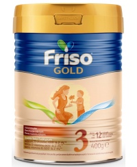 Pieno mažiems vaikams mišinys FRISO GOLD 3, nuo 12 mėn., 400 g