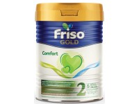 Pieno mišinys atpylinėjantiems kūdikiams FRISOLAC Gold Comfort 2, nuo 6 iki 12 mėn., 400 g