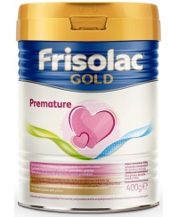 Pieno mišinys neišnešiotiems ir mažo svorio kūdikiams FRISOLAC Gold Premature, 400g