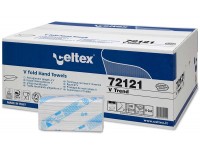 Lapiniai popieriniai rankšluosčiai CELTEX V Trend, 72127, V lenk., 210 serv., 1 pak.