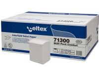 Tualetinis popierius servetėlėmis CELTEX Multi Pack Comfort, 71300, 250 serv., 1 pok.