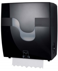 Laikiklis popieriniams rankšluosčiams CELTEX New Formatic Megamini, sensorinis, 92660, juodas