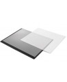 Patiesalas rašymui FORPUS su perregimu atvartu, 500 x 630 mm, juodas