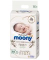 Sauskelnės MOONY Natural, NB dydis, 0-5 kg, 62 vnt.