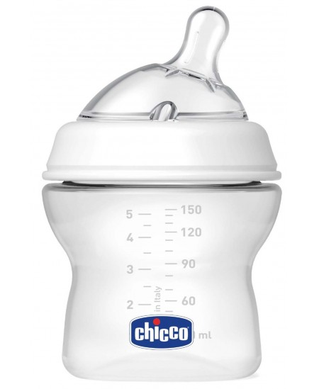 Buteliukas CHICCO Natural Feeling, 150 ml.
