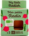 Auginimo rinkinys vaikams RADIS et CAPUCINE Ekologiški ridikėliai