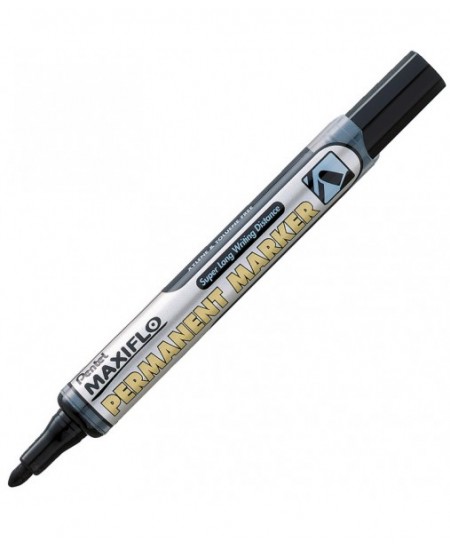 Permanentinis žymeklis PENTEL NLF50 MAXIFLO, juodas