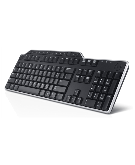 Dell Keyboard KB-522  Multimedia, Wired, RU, Numeric keypad, USB 2.0, Black
