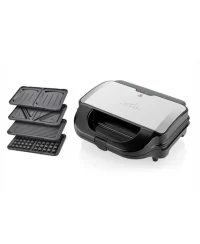 ETA Sandwich maker  Sorento ETA315190010 900 W, Number of plates 4, Number of pastry 2, Black/Stainless steel