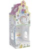 Spalvinamas surenkamas 3D namelis MONUMI Kačių gatvė 12, 32 cm