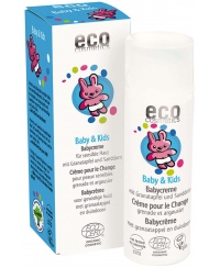 Ekologiškas kūdikių ir vaikų sauskelnių kremas ECO COSMETICS, 50 ml