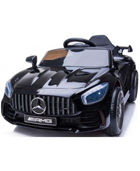 Mercedes SLS AMG GT R elektrinis sportinis automobilis vaikams, juodas