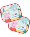 Skydeliai nuo saulės automobiliams PEPPA PIG, 2 vnt.