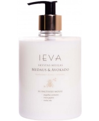 Skystas muilas IEVA, medaus ir avokado aromato, 500 ml