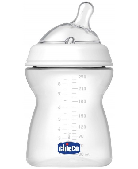 CHICCO Buteliukas NATURAL FEELING, 250 ml, 2M+