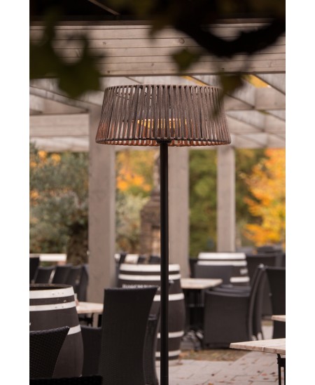 SUNRED Heater ARTIX M-SO BROWN, Corda Bright Standing Infrared, 2100 W, Brown