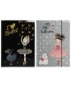Aplankas su gumele STARPAK Balerina, kartoninis, A4