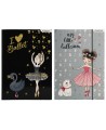 Aplankas su gumele STARPAK Balerina, kartoninis, A4