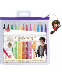 Flomasteriai MAPED Long Life Harry Potter, 12 spalvų