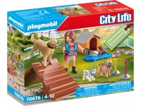 PLAYMOBIL City Life Gift Set "Šunų dresuotojas", 70676