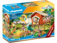 PLAYMOBIL Family Fun "Nuotykių namelis medyje su čiuožykla", 71001