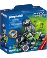 PLAYMOBIL City Action "Lenktynininkas su keturračiu", 71093