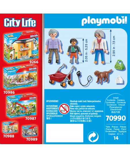 PLAYMOBIL City Life "Seneliai ir anūkai", 70990