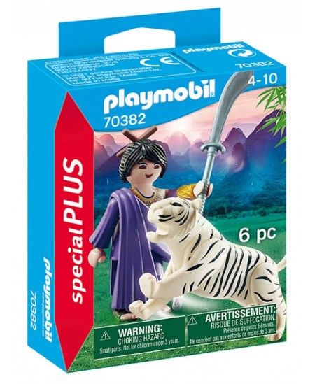 PLAYMOBIL Special Plus "Kovotojas su tigru", 70382