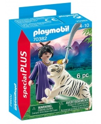 PLAYMOBIL Special Plus "Kovotojas su tigru", 70382