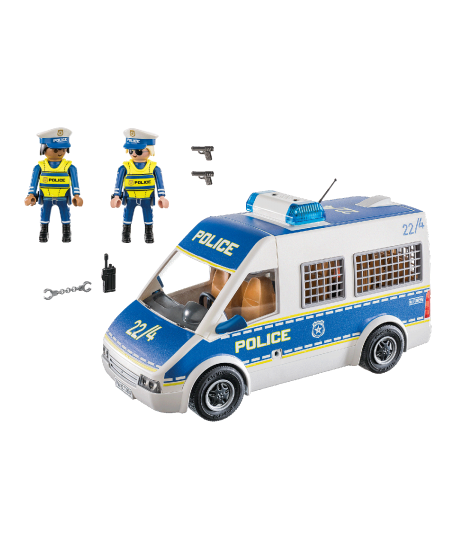 PLAYMOBIL City Action "Policijos furgonas su šviesomis ir garsu", 70899