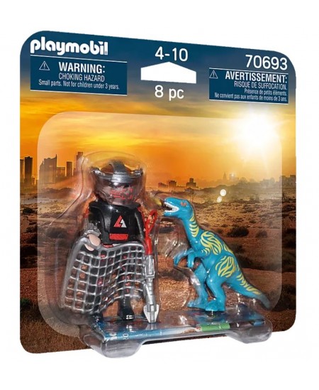 PLAYMOBIL Dino Rise DuoPack "Dinozaurų medžiotojas", 70693