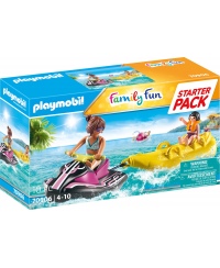 PLAYMOBIL Family Fun Starter Pack "Vandens motociklas ir bananų valtis", 70906