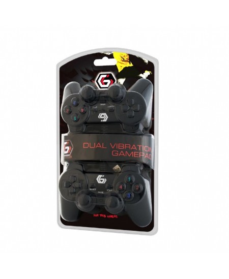 Gembird Double USB dual vibration gamepad