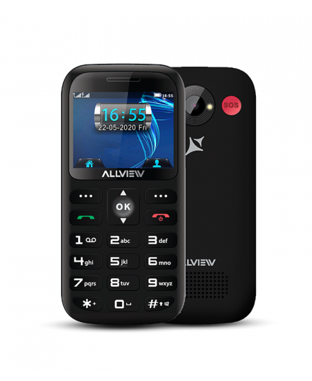 Allview D3 Senior Black 2 31 Tft 240 X 3 Pixels 8 Mb 16 Mb Dual Sim Mini Sim 3g Bluetooth 2 1 Built In Camer Oliver Lt