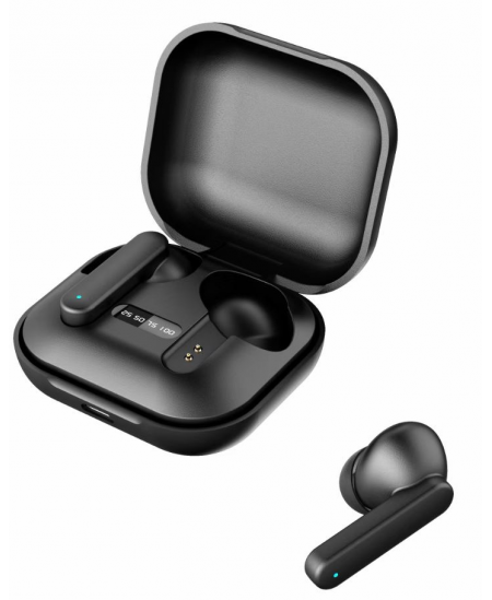 Gembird TWS Earbuds FitEar-X100B Wireless, Bluetooth, In-Ear, Black