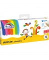 Plastilinas FIORELLO, 12 spalvų