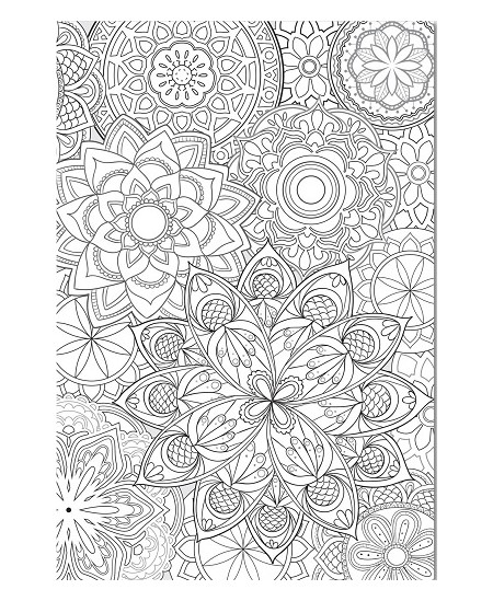 Sąsiuvinis langeliais MANDALAS, A5, 48 lapai, 70 gsm