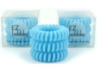 Plaukų gumytės EZBOBBLES, šviesiai mėlynos, 3 vnt.