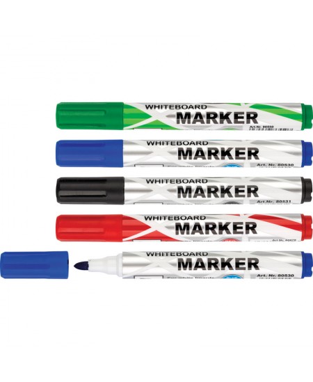 Žymeklių rinkinys baltai lentai ir bloknotams CENTRUM, 4 spalvos