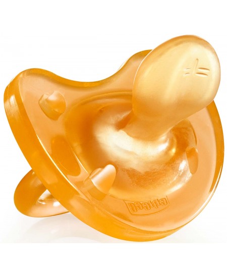 CHICCO žindukas ortodontinis PHYSIO SOFT, 0-6M+, Iš latekso
