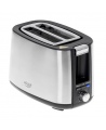 Adler Toaster AD 3214  Power 750 W, Number of slots 2, Housing material Stainless steel, Stainless steel/Black