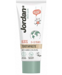 Vaikiška dantų pasta JORDAN Green Clean, 0-5 metai, 50 ml