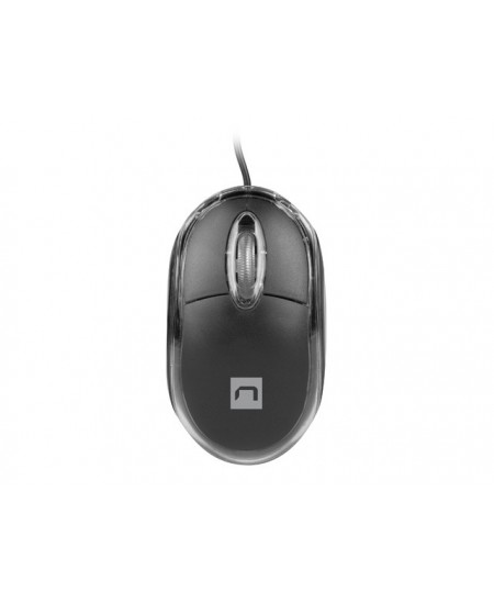 Natec Mouse, Vireo 2, Wired, 1000 DPI, Optical, Black