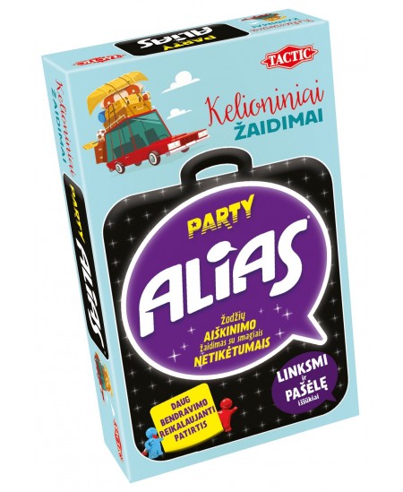Kelioninis žaidimas TACTIC „Vakarėlių Alias“ (Lietuvių kalba)