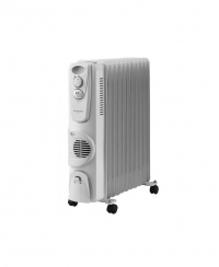 ORAVA OH-11A  Electric oil heater,  1000 W, 1500 W and 2500  W, Number of power levels 3, White