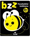 Kontrastinė knygelė kūdikiams BZZZ